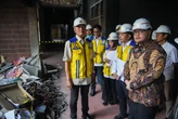 Gedung Pemkab Kediri Rusak Parah, Kementerian PU Siapkan Pembangunan Ulang