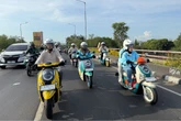Serunya City Riding Bareng Honda Scoopy Nikmati Sore Keliling Sidoarjo