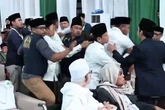 Rapat Penentuan Lokasi Muktamar NU Ricuh, Peserta Sempat Saling Dorong
