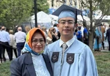 Bikin Bangga Keluarga, Putra Sulung Airin Sabet Gelar MBA di Amerika