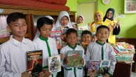 Sambangi MIS Asy-Syafaat, Ketua IIPG Jabar Ajak Anak Gemar Membaca Sejak Dini