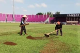 Stadion Brawijaya Kediri Dipoles, Target Rampung 15 Agustus