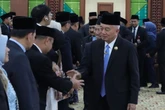 Gubernur Kalsel Minta 11 Pejabat Baru Bisa Bekerja Profesional