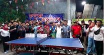 Peringati HUT ke-79 RI, PTM AKRAB dan Warga RW02 Cakung Timur Gelar Turnamen Tenis Meja 