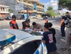 Polresta Denpasar Sikat Parkir Liar di Jalan Kargo, Tiga Truk Bandel Jadi Sasaran