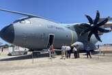 Ini Penampakan Pesawat Militer Jumbo A400M Pesanan TNI AU di BIAS 2024, Wow