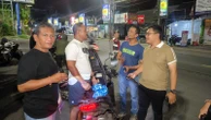 Belasan Motor Terjaring Razia di depan GWK, Pengendara Bawa Sajam tak Berkutik