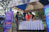 Kemenkum NTB Hadir di HUT ke-117 INI, Sosialisasi Pelayanan AHU dan KI