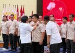 Giri Prasta Lantik Ipat Jadi Ketua KONI Jembrana, Target Peremajaan Venue