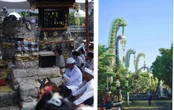 Menyama Braya Mewarnai Piodalan Pura Dalem Sakenen, dari Jukung hingga Festival Penjor