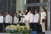 Kanwil Kemenkum NTB Ikuti Apel Bersama Tiga Kementerian, Ini Arahan Pusat