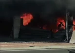 Ngeri, Ledakan Korek Gas Sambar Pertalite, Dua Ruko di Denpasar Ludes Terbakar