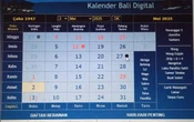 Kalender Bali Jumat (2/5): Baik untuk Mengangkat Sentana & Membuat Pintu Gerbang