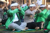 Polda Bali dan Pengemudi Ojol Doa Bersama untuk Affan Kurniawan