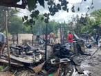 10 Kamar Indekos di Tanjung Benoa Benoa Terbakar, Begini Kronologinya