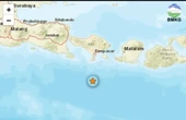 Gempa 4,3 SR Guncang Kuta Selatan Bali, Dipicu Pergerakan Lempeng Indo-Australia