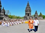 Prabowo dan PM Modi Realisasikan Restorasi Candi Prambanan