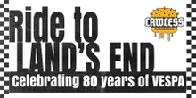 Merayakan 80 Tahun Vespa Lewat Ride to Land’s End