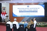 Kemnaker Raih Sertifikat SNI ISO 37001:2025, Perkuat Sistem Pengawasan Anti-Penyuapan