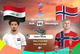 Piala Dunia 2026: Erling Haaland 2 Gol, Norwegia Taklukkan Irak 4-1