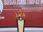Marinus Gea Dorong Universitas Nias Bangun Kepemimpinan Berkarakter Pancasila