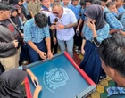 ORADO Sosialisasi di SMPN 30 Batam, Ribuan Siswa Antusias Belajar soal Domino