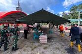 Masjid Darurat Al-Muhajirin Dibangun untuk Korban Gempa di Sigi
