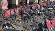 Anda Kehilangan Motor? Simak Data 63 Kendaraan Sitaan Polres Inhu dari Penjahat Ini