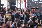 Riding Bareng Pencinta Vespa Bandung, AHY Tegaskan Semangat Persaudaraan