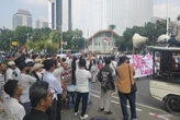 Jumlah Massa Demo Hari Ini di Jakarta Lumayan Banyak, Mendukung Program MBG
