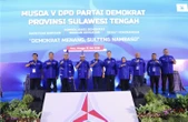 Musda V Demokrat Sulteng, Anwar Hafid Dorong Politik Berbasis Data dan Kerja Nyata