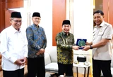 Dari Umat untuk Bangsa, Jazuli Pimpin Kunjungan Silaturahmi Mathla’ul Anwar ke Jenderal (Purn) Wiranto