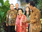 Megawati Santap Malam Bersama Sultan HB X di Kraton Jogja