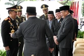 Momen Kebersamaan Presiden Prabowo, Kapolri, dan Panglima TNI saat Praspa 2026
