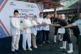 Rohis Pegadaian Distribusi 4.500 Paket Daging Kurban