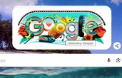 Google Doodle Bertema Dangdut Meriahkan Hari Musik Dunia 2026