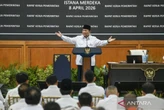 Prabowo: Jangan Anggap Presiden Pekerjaan Enak, Aku Sudah Telanjur, Harus Kerja Keras