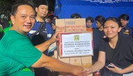 Kader PPP Salurkan Bantuan untuk Korban Kebakaran Pasar Jiung Kemayoran
