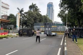Imbas Aksi Demo Mahasiswa, Jalan Medan Merdeka Selatan Ditutup
