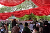 Menhan Pimpin Upacara Pemakaman Ryamizard Ryacudu Secara Militer