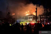 Kantor Bupati Bulungan Terbakar, 1 Petugas Damkar Terluka Kena Pecahan Kaca