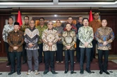 Pimpinan MPR Sambangi MK, Bahas Sidang Tahunan dan Penguatan Tafsir Konstitusi