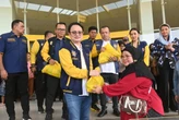 Rayakan HUT ke-48 AMPI Bareng Warga di Kantor, Jerry Sambuaga: Terus Berbuat Positif