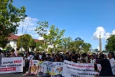 Anak-anak Usia Sekolah Ikut Pawai Mendukung MBG, Lihat Itu
