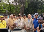Bang Doel Tinjau Pembukaan Jalan Lenteng Agung Raya: Kondisi Sudah Baik