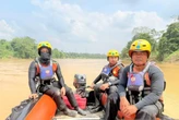 Cari Bocah Tenggelam, Tim SAR Gabungan Sisir Sungai Tembesi