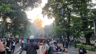 Demo di DPRD Jabar, Mak-Mak Bandung pun Turun Aksi