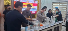 Polrestabes Palembang Musnahkan 1.144 Gram Sabu-Sabu