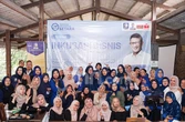 40 Ibu-ibu Bandung Ikuti Pelatihan Baking Bersama YIS dan Sandiaga Uno
