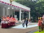 Prabowo Sambut Presiden Jerman Steinmeier di Istana Negara